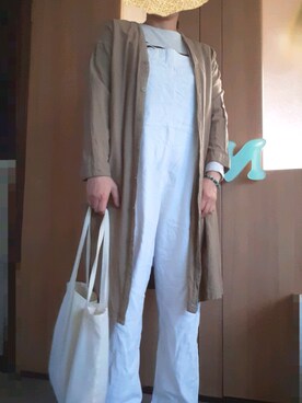 「CLOUDNINE（クラウドナイン）のアイテム（トップス）」を使った、ojyaさん（レディース・153cm）の秋コーディネート