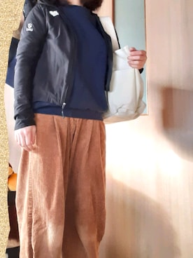 「VAN（バン）のアイテム（トップス）」を使った、ojyaさん（レディース・153cm）の春コーディネート