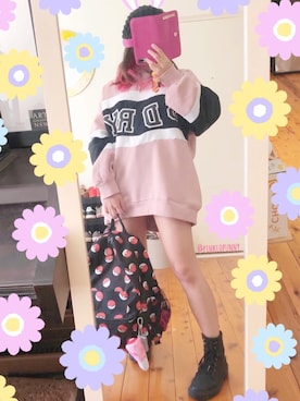 「pokemon」｜るなさん（レディース・155cm）の春コーディネート