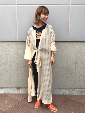 「URBANRESEARCHStore」｜URBAN RESEARCH Storeさん（レディース・151cm）の夏コーディネート