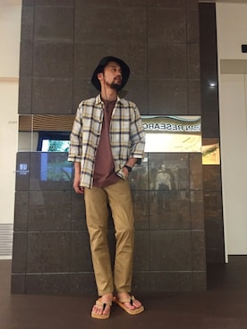 URBAN RESEARCH Storeさん（メンズ・178cm）の夏コーディネート