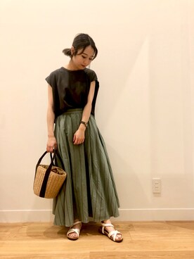 URBAN RESEARCH Storeさん（レディース・154cm）の夏コーディネート