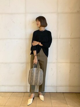 URBAN RESEARCH Storeさん（レディース・173cm）の秋コーディネート