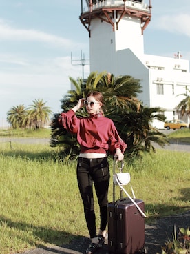 「chic」｜「アイテム（その他）」を使った、Mizuhoさん（レディース・162cm）の夏コーディネート