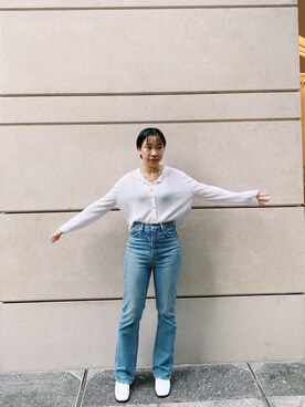 「RABEANCO（ラビアンコ）のアイテム」を使った、hoyeekongさん（レディース・155cm）の冬コーディネート