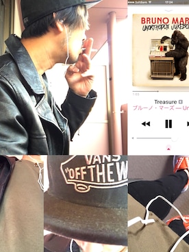 「AND TEMA（アンドテマ）のアイテム」を使った、Kazutoshi  Mukainoさん（メンズ・177cm）の春コーディネート