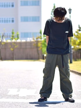 「だらっと感」｜Kazutoshi  Mukainoさん（メンズ・177cm）の春コーディネート