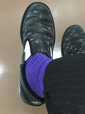 「Basis Broek Belgium（バージスブルック）のアイテム（スラックス）」を使った、Kazutoshi  Mukainoさん（メンズ・177cm）の秋コーディネート