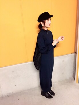 「Adam et Rope A・E・R（アダムエロペ）のアイテム（ブーツ）」を使った、mikittyさん（レディース・159cm）の秋コーディネート