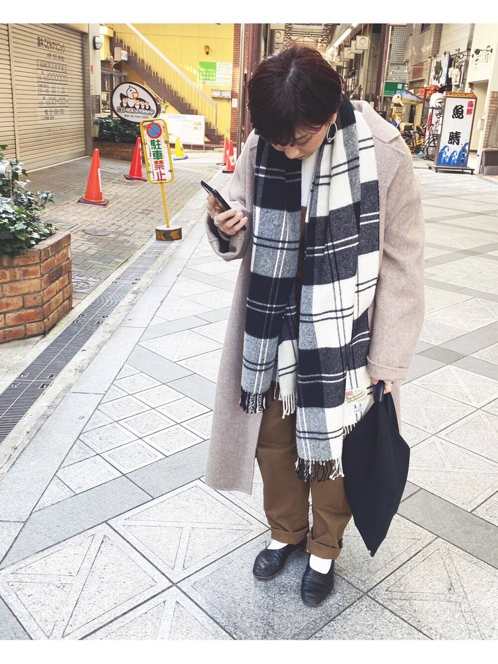 mikittyさんの「【Traditional Weatherwear】BLANKET MUFFLE（Traditional Weatherwear）」を使ったコーディネート