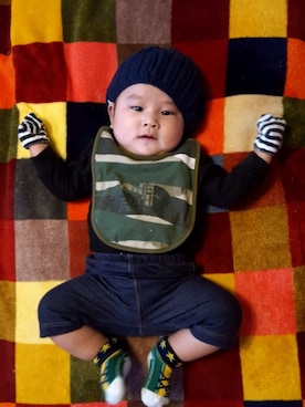 GINJIさん（キッズ・60cm）の秋コーディネート