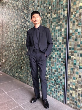 「ベーシック/トラッド」｜DAIGO HAGIWARAさん（メンズ・173cm）の春コーディネート