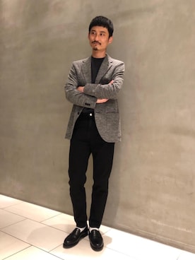 「ベーシック/トラッド」｜DAIGO HAGIWARAさん（メンズ・173cm）の春コーディネート