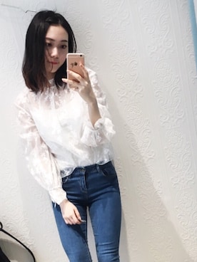 咲さん（レディース・160cm）の冬コーディネート