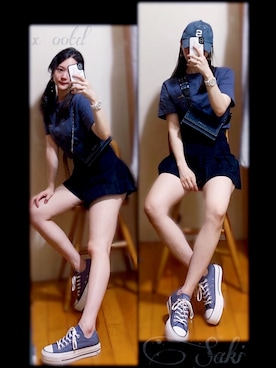 咲さん(レディース・160cm)の夏コーディネート