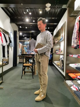 t頭さん（メンズ・171cm）の春コーディネート