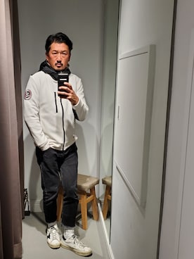 「アイテム（ブルゾン）」を使った、t頭さん（メンズ・171cm・40代）の秋コーディネート