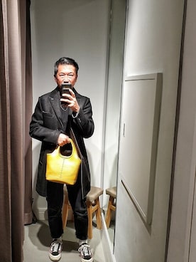 「BOB（ボブ）のアイテム（ジャケット/アウター）」を使った、t頭さん（メンズ・171cm）の冬コーディネート