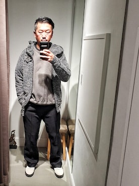 t頭さん（メンズ・171cm）の冬コーディネート