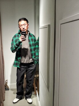 t頭さん（メンズ・171cm）の冬コーディネート