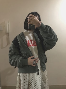 クリスティさん(レディース・160cm)の冬コーディネート