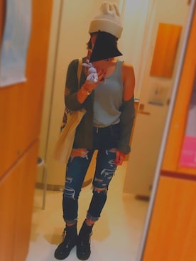 H A N A ʚɞさんのコーディネート