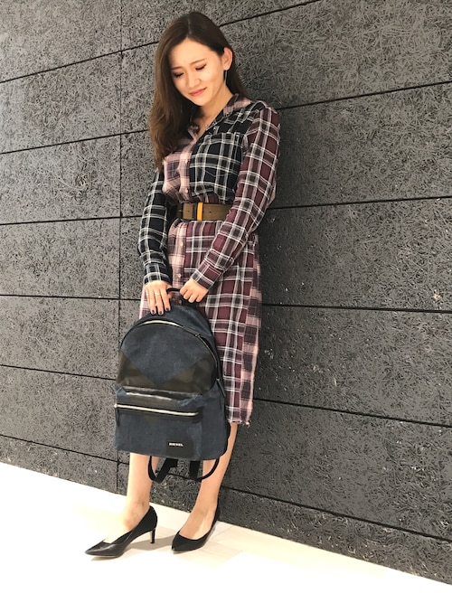 MISAKI(DIESEL ACCESSORIES STORE 大宮マルイ (MEN'S))｜DIESELのバックパック/リュックを使った