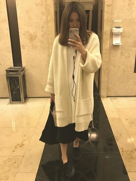 「sneakers」｜「アイテム（その他アウター）」を使った、Maggie Lintimyiさん（レディース・163cm）の春コーディネート