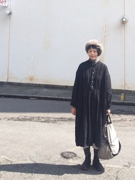 「アイテム（ヘアバンド）」を使った、masumiさん（レディース・158cm）の春コーディネート