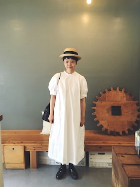 「ARTS & CRAFTS（アーツアンドクラフト）のアイテム」を使った、masumiさん（レディース・158cm）の夏コーディネート