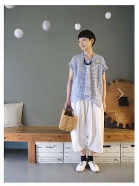 masumiさん（レディース・158cm）の春コーディネート