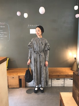 「アイテム（イヤリング（片耳用））」を使った、masumiさん（レディース・159cm）の夏コーディネート