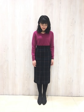 yumi.techichiさん（レディース・163cm）の秋コーディネート