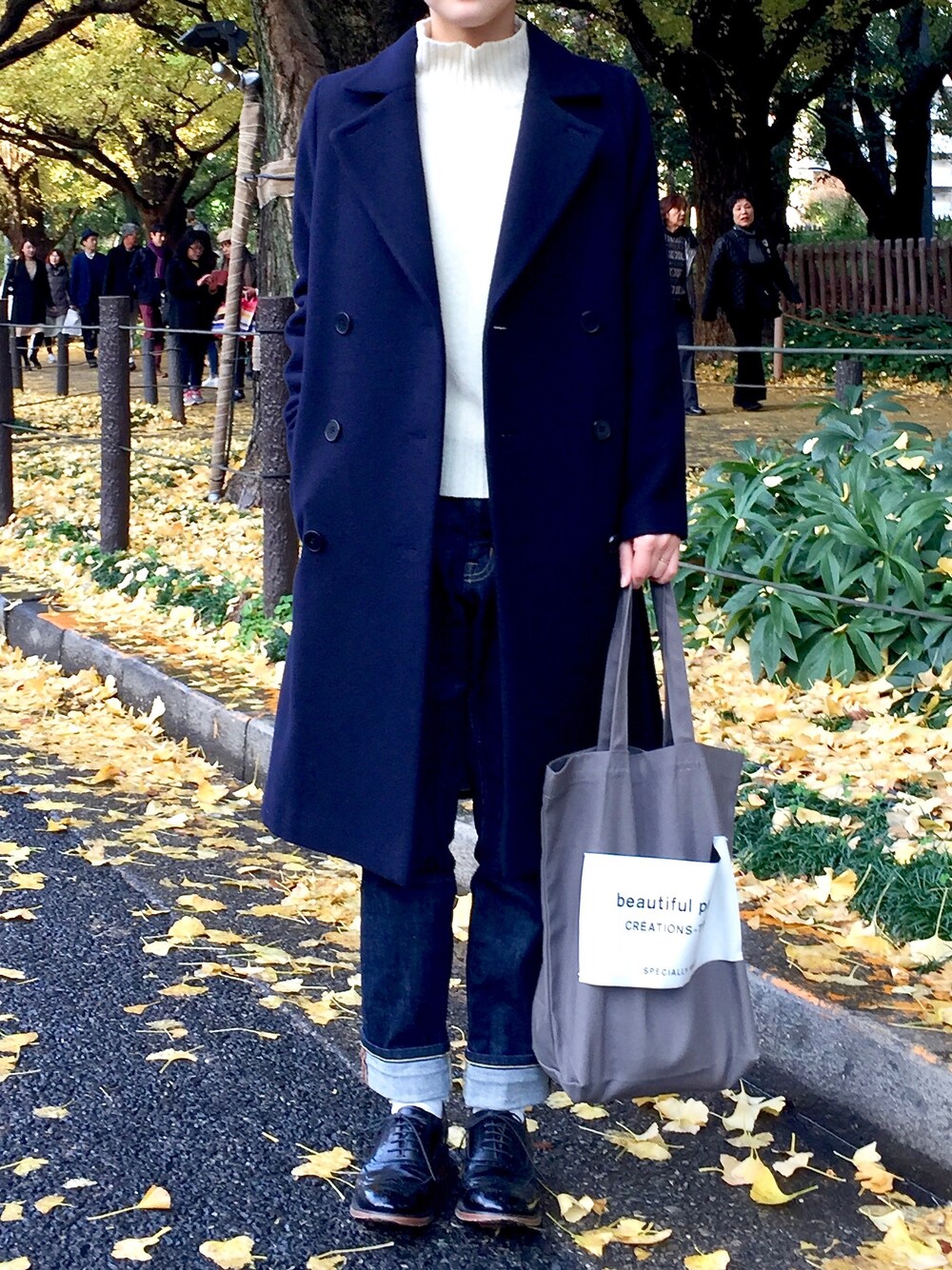 ADAM ET ROPE'（アダムエロペ）の「ダブルブレストチェスターコート