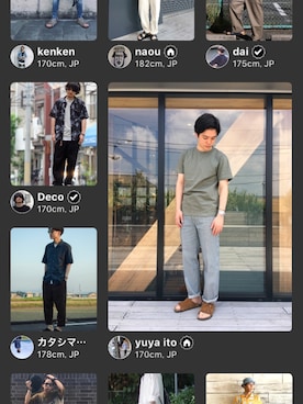 「WEAR」｜「アイテム（その他）」を使った、いとっちさん（メンズ・170cm）の夏コーディネート