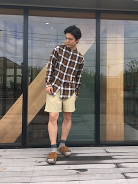 いとっちさん（メンズ・171cm）の秋コーディネート