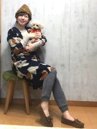 Pal Las Palace パラスパレス の Nume ヌメ Monolabo コットンモザイクフラワープリントワンピース ネイビーｘイエロー 送料無料 ワンピース Wear