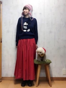 「Palanco（パランコ）のアイテム」を使った、chaco♪さん（レディース・157cm）の冬コーディネート