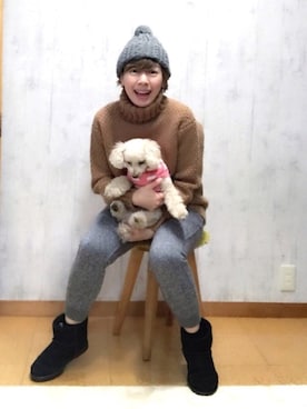 chaco♪さん（レディース・157cm）の冬コーディネート