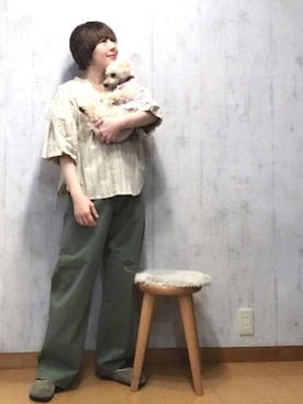 「トゥデイフル(TODAYFUL)」｜chaco♪さん（レディース・157cm）の春コーディネート