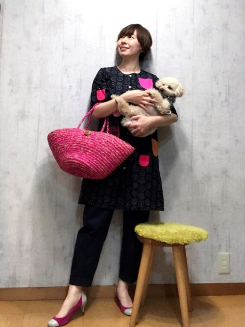 Chaco Marimekkoのシャツワンピースを使ったコーディネート Wear Chaco Marimekkoのシャツワンピースを使ったコーディネート Wear
