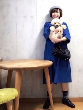 「ASEEDONCLOUD（アシードンクラウド）のアイテム（ワンピース/ドレス）」を使った、chaco♪さん（レディース・157cm）の秋コーディネート