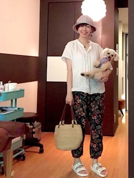 「SHIPS Days（シップスデイズ）のアイテム」を使った、chaco♪さん（レディース・157cm）の夏コーディネート