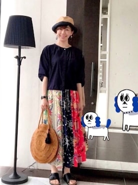 chaco♪さん（レディース・157cm）の夏コーディネート