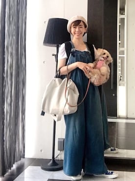 「Yes（イエス）のアイテム」を使った、chaco♪さん（レディース・157cm）の秋コーディネート