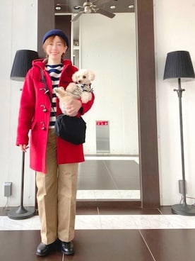 「SCYE BASICS（サイベーシックス）のアイテム」を使った、chaco♪さん（レディース・157cm）の春コーディネート
