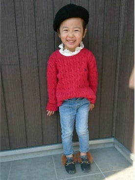 skhanaさん(キッズ・100cm)の冬コーディネート