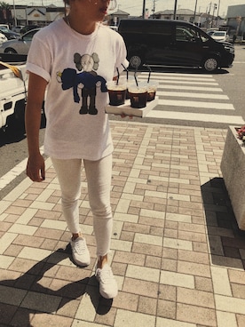 「CONVERSE TOKYO（コンバーストウキョウ）のアイテム（アクセサリー）」を使った、_____kokkoさん（レディース・155cm）の秋コーディネート