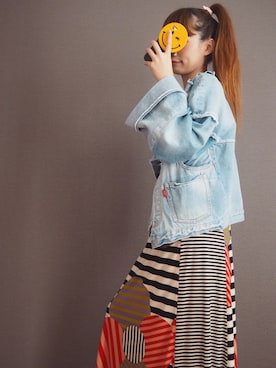 「Jocomomola（ホコモモラ）のアイテム（ワンピース/ドレス）」を使った、®️®️®️さん（レディース・160cm）の秋コーディネート