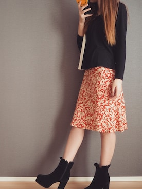 「BLUE DE BRESSE（ブルーデブレス）のアイテム」を使った、®️®️®️さん（レディース・160cm）の秋コーディネート